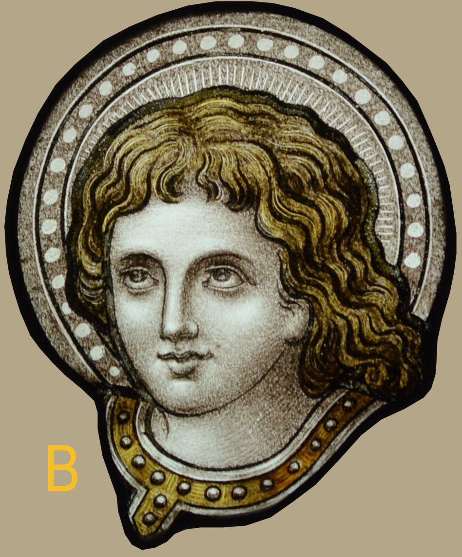 Victorian Stained Glass Panel