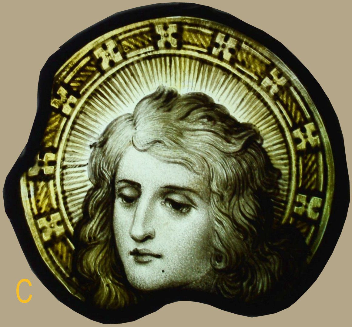 Victorian Stained Glass Panel